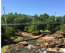 Falls Park Greenville SC